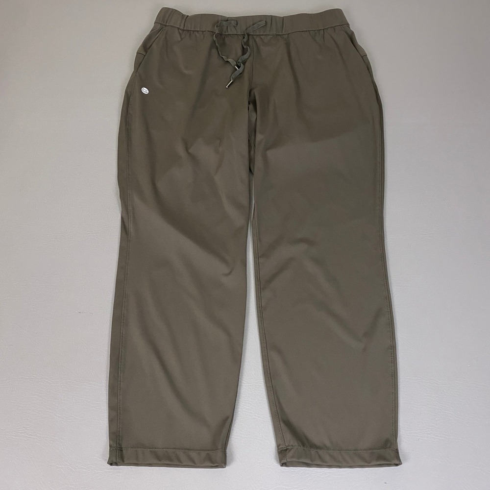 G Gradual Jogger Pants Womens XXL Olive Green Athletic  Elastic Waist Drawstring